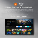 Xiaomi TV F Pro 32, 32 Zoll (81 cm), QLED, Smart TV, Fire OS7, Triple Tuner DVB-C/S/S2/T/T2,Dolby Audio , DTS Virtual:X, DTS-HD, Sprachsteuerung mit