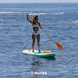 HUIIKE Tabla Paddle Surf Hinchable con Accesorios Incluidos, Remo, Quillas, Inflador. Stand Up Paddle Board Gran Estabilidad y Resistencia. 305 x 84 x